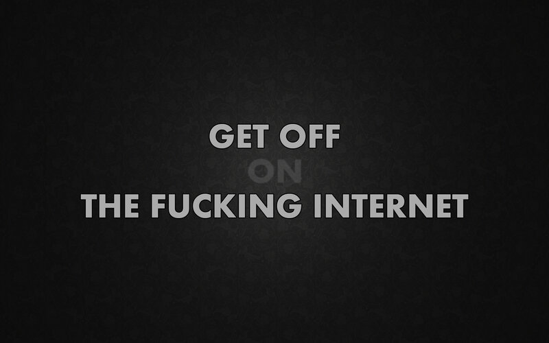 text on dark background