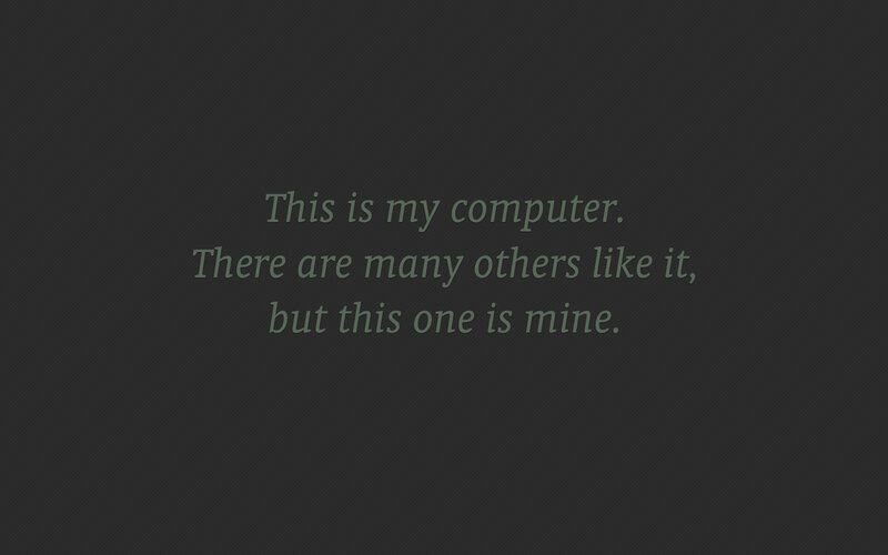 text on dark background