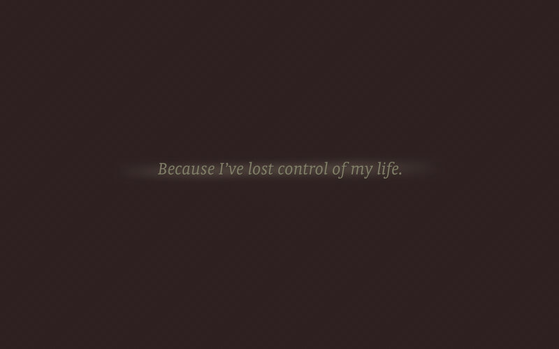 text on dark background