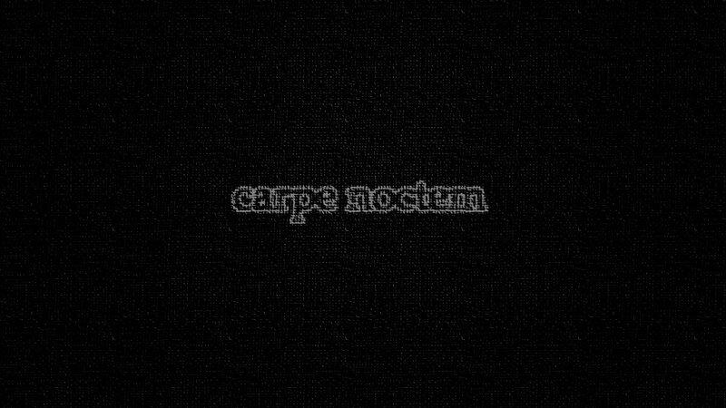 text on dark background