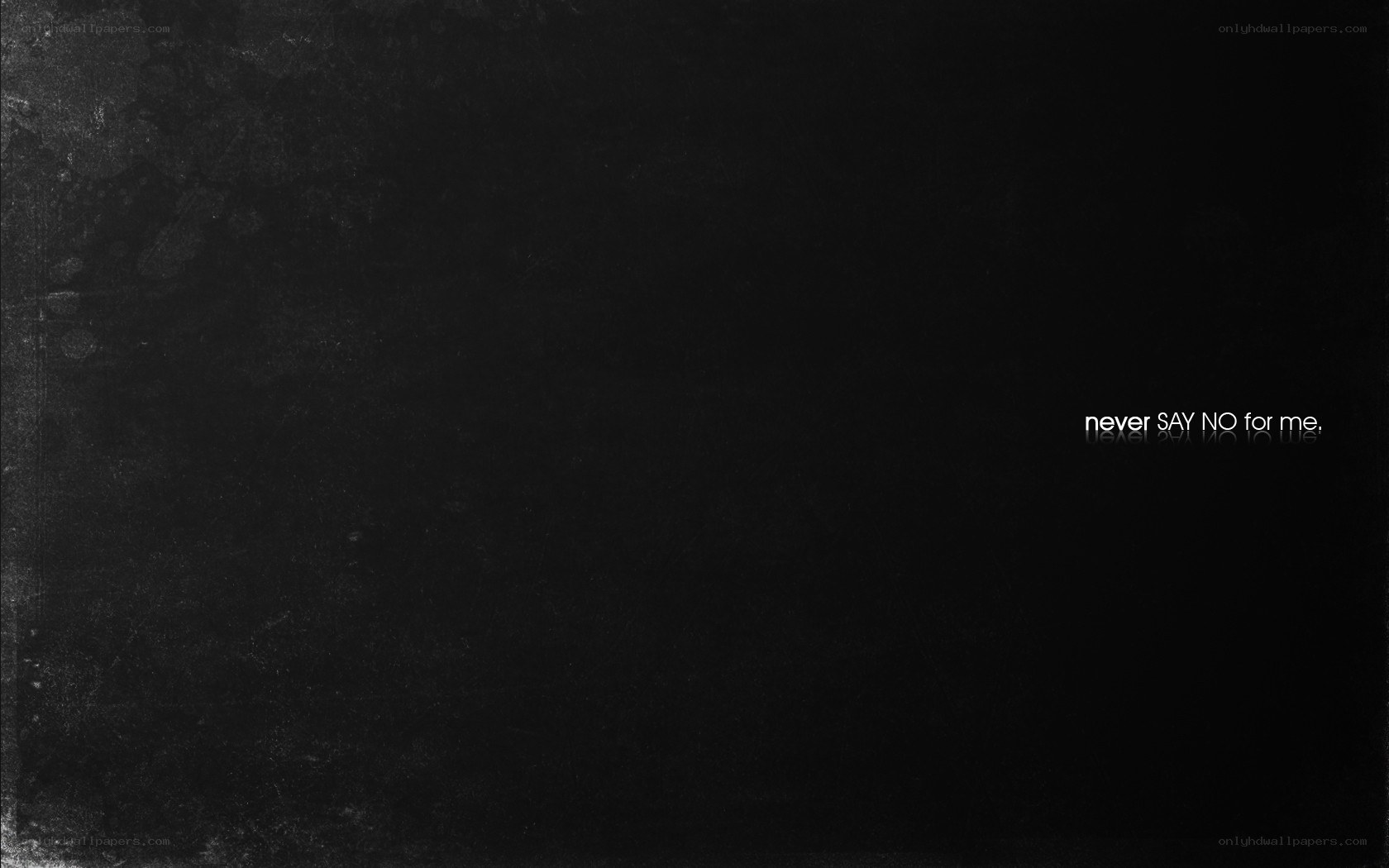 text on dark background