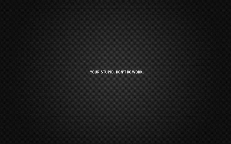 text on dark background