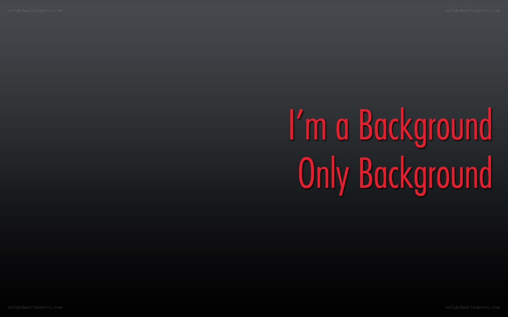 text on dark background