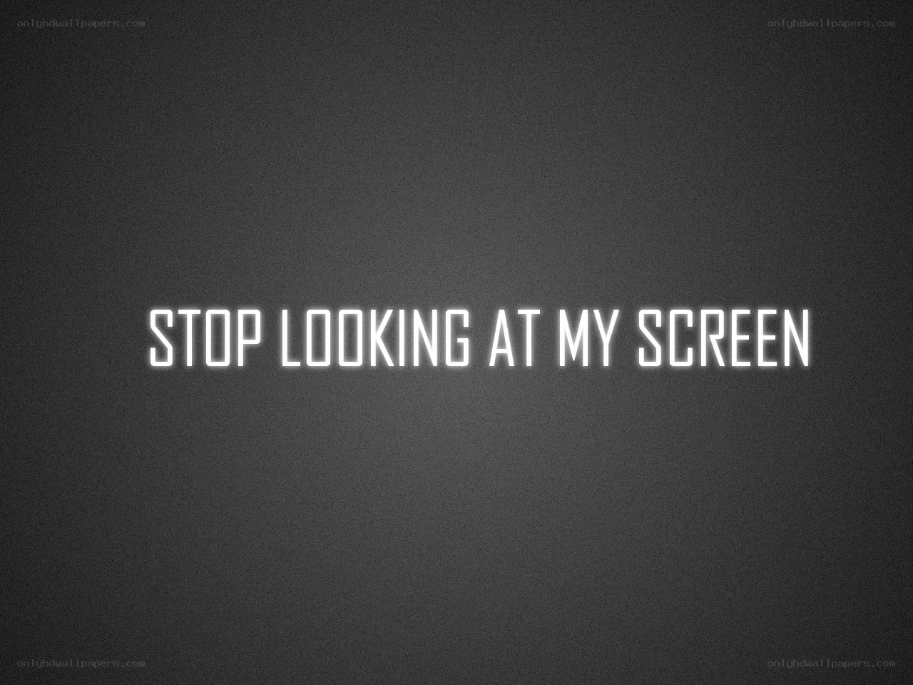 text on dark background