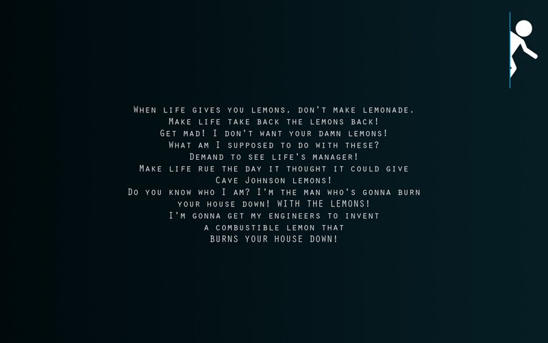 Text on Dark Background — Black, Angry