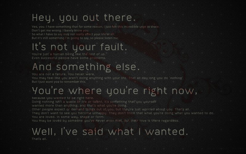 Text on Dark Background — Black, Calm, Digital Art