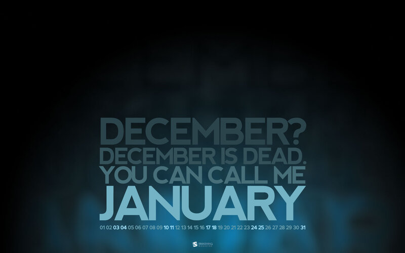 Text on Dark Background — Black, Dramatic, Digital Art, Calendar