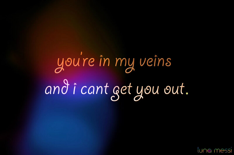 Text on Dark Background — Black, Dramatic, Digital Art, Neon Text