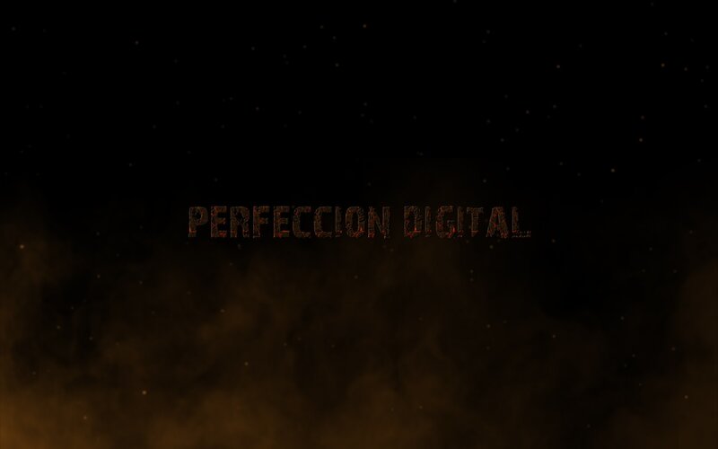 Text on Dark Background — Black, Dramatic, Night, Digital Art, Smoke