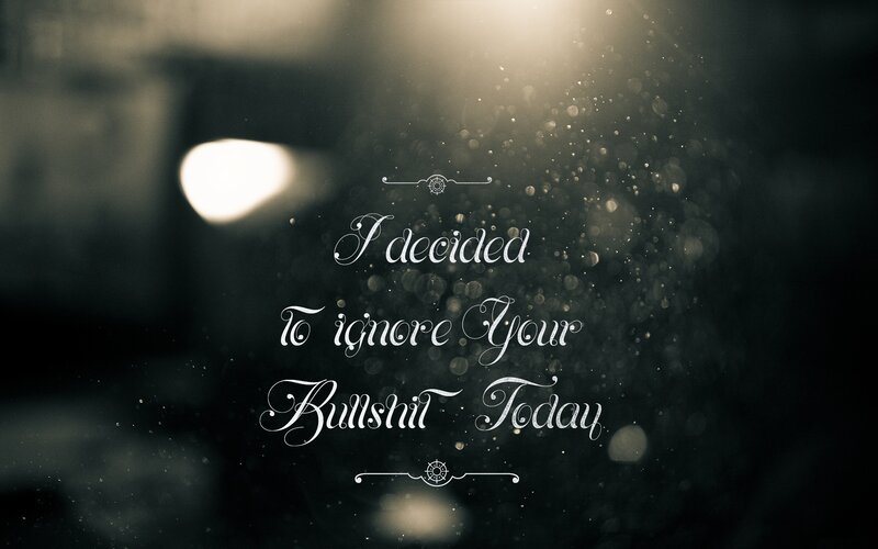 Text on Dark Background — Black, Dramatic, Night, Photograph