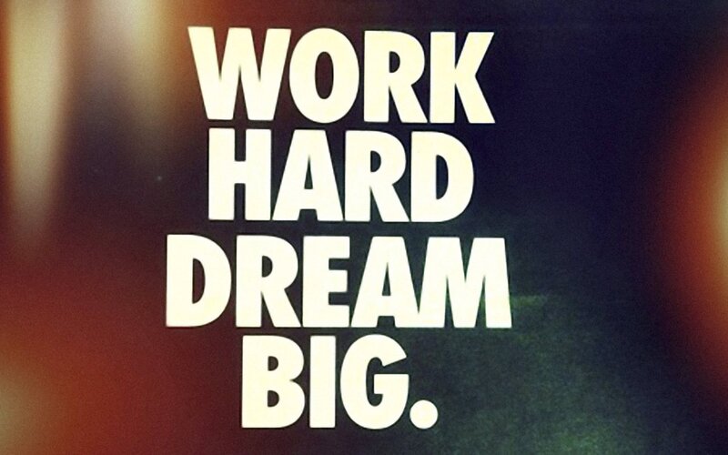 Text on Dark Background — Black, Inspirational, Minimalist