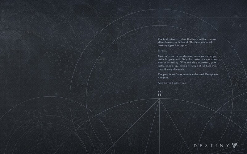 Text on Dark Background — Black, Serious, Minimalist, Circles