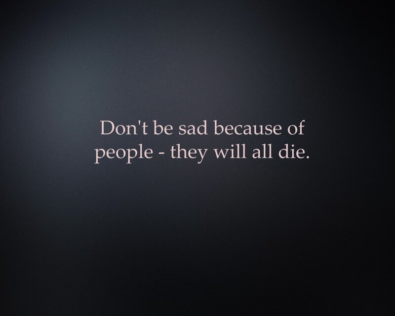 Text on Dark Background — Black, Somber, Minimalist