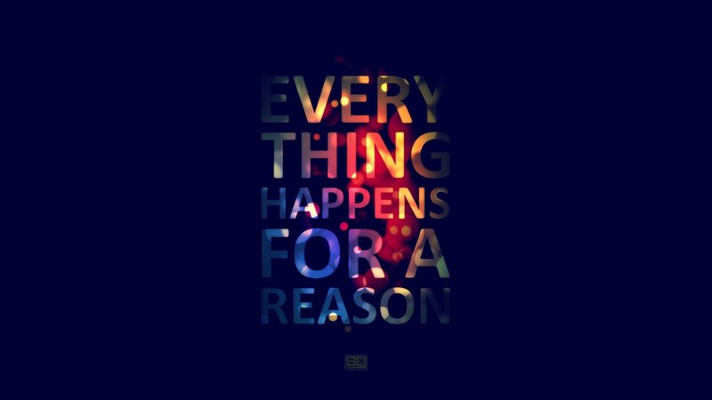 Text on Dark Background — Blue, Dramatic, Digital Art, Bokeh Lights