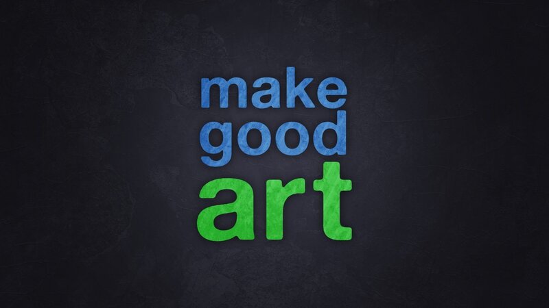 Text on Dark Background — Blue, Neutral, Minimalist, Green