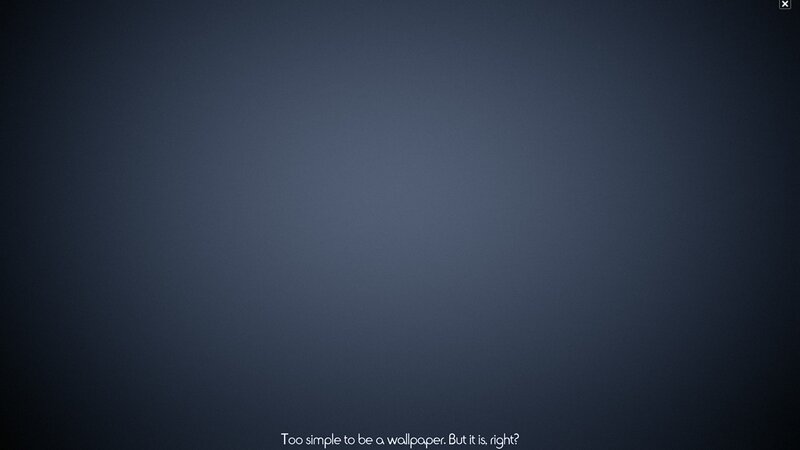 Text on Dark Background — Blue, Neutral, Minimalist
