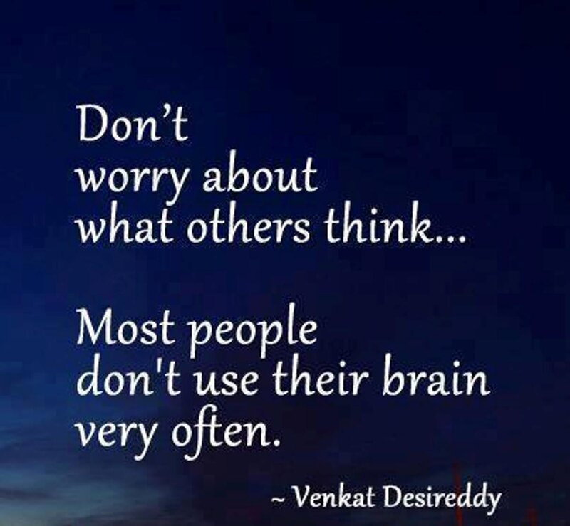 Text on Dark Background — Blue, Thoughtful