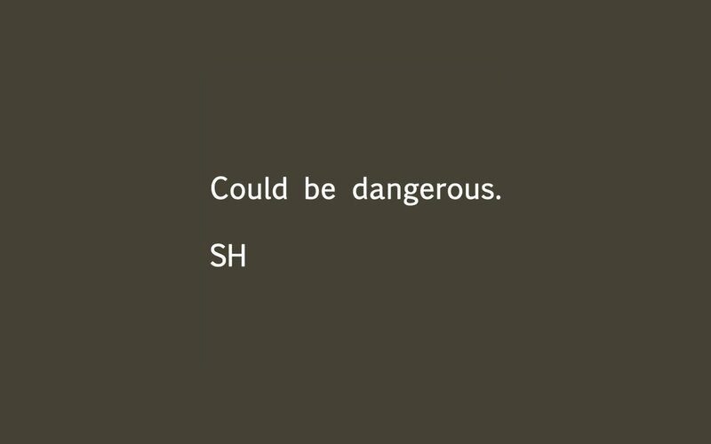 Text on Dark Background — Brown, Neutral