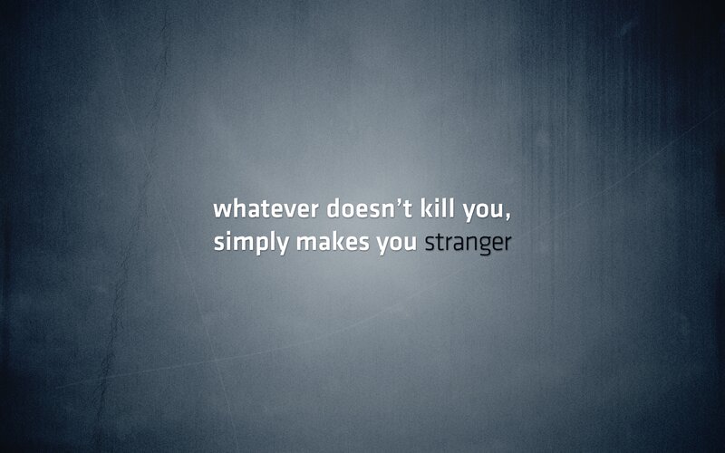 Text on Dark Background — Gray, Somber, Minimalist
