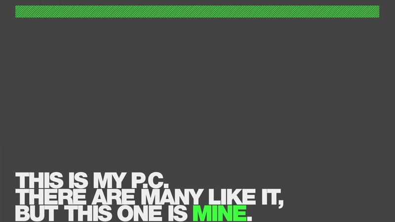 Text on Dark Background — Gray