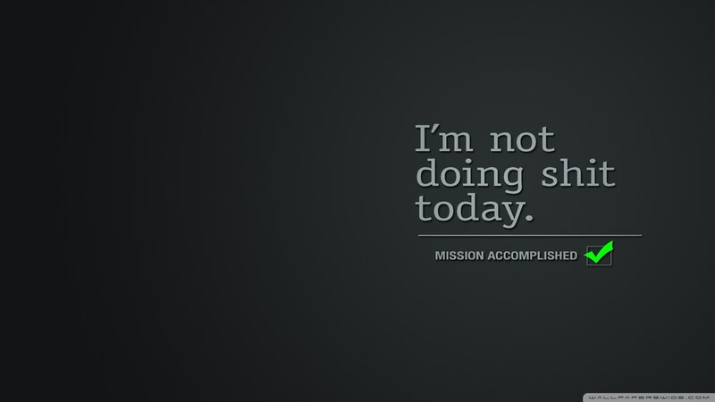 Text on Dark Background — Minimalist, Check Mark
