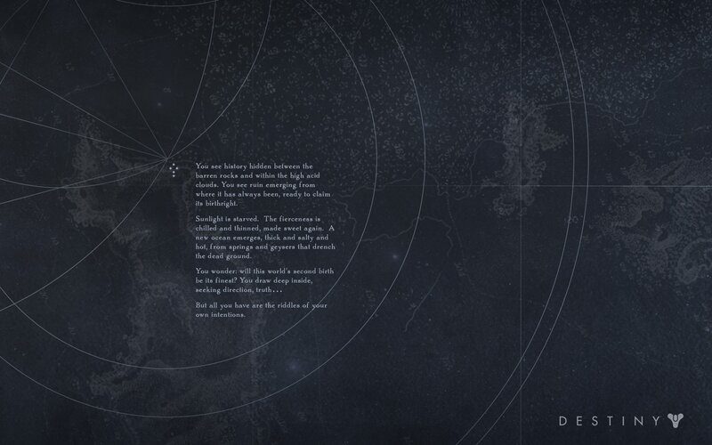 Text on Dark Map