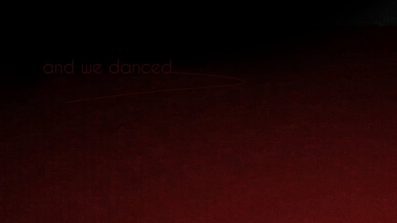 Text on Dark Red Background