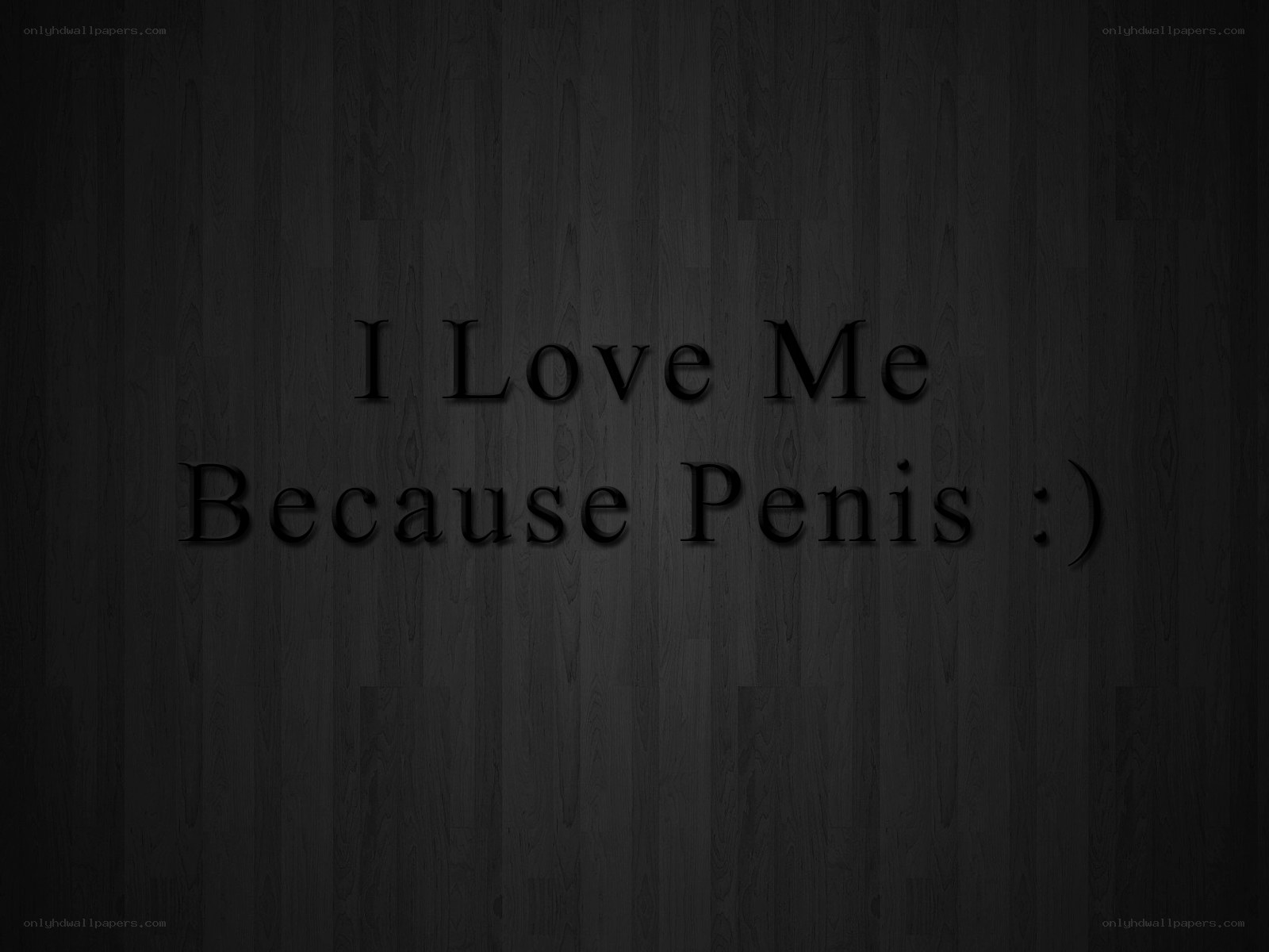text on dark wood background