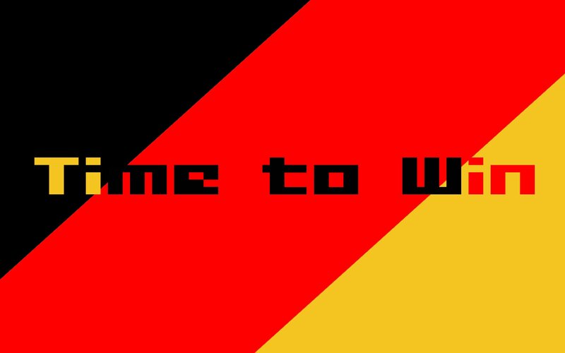 Text on Diagonal Background