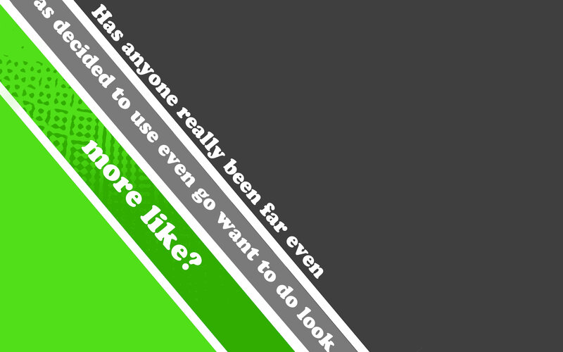 text on diagonal stripes