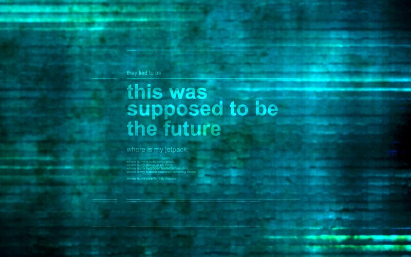 text on digital screen