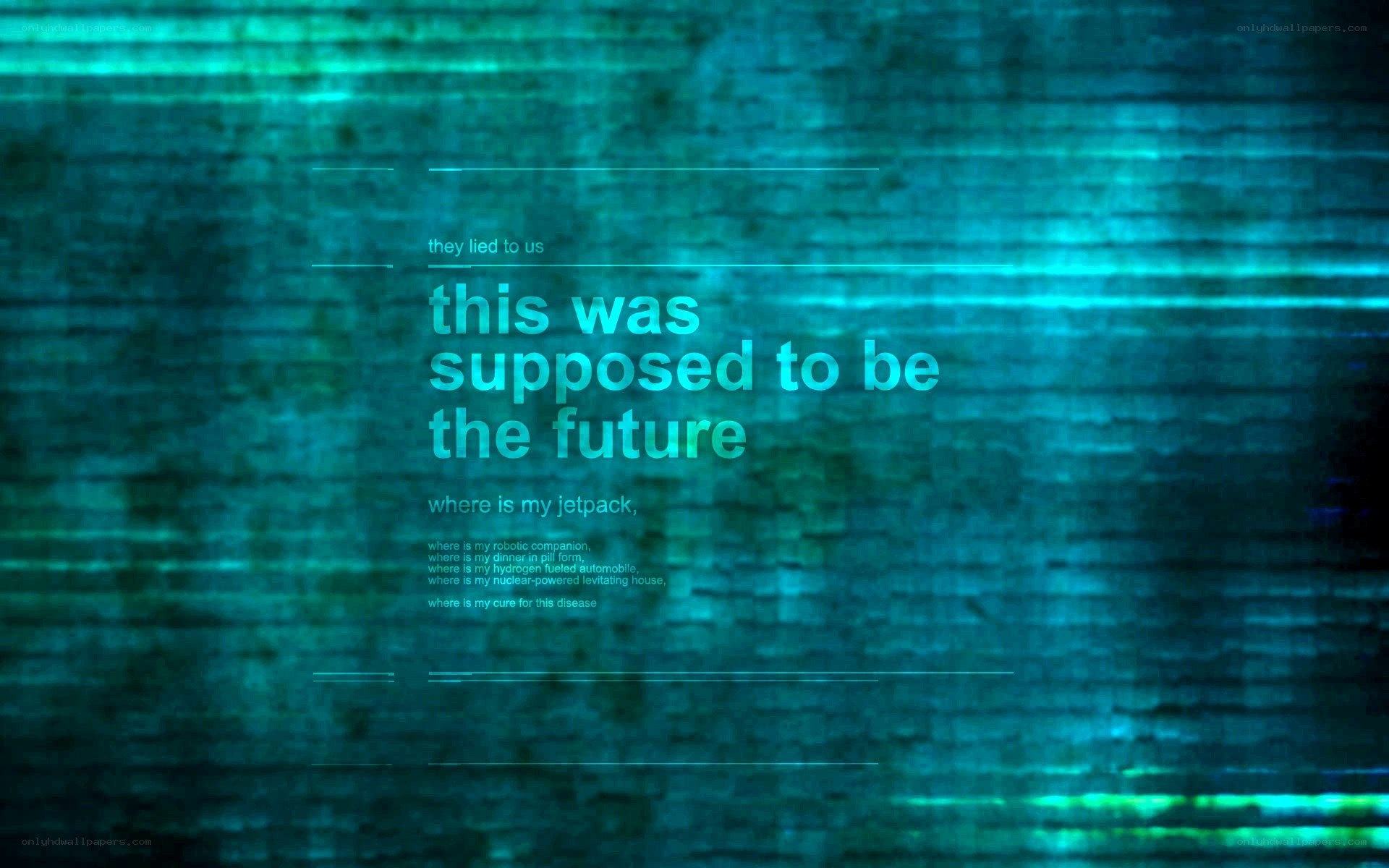 text on digital screen