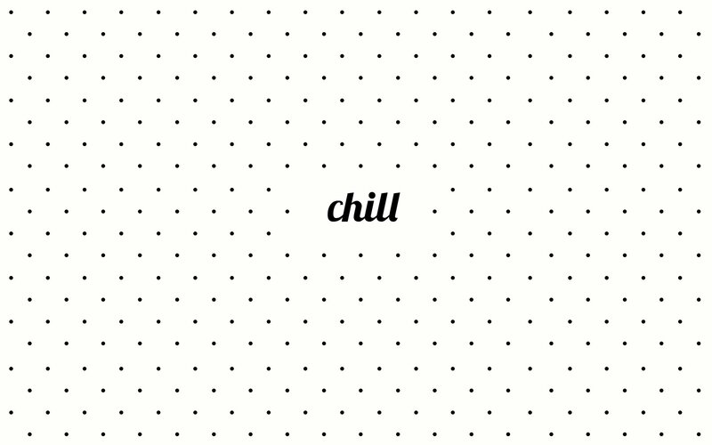 Text on Dotted Background