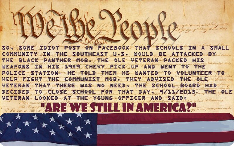 Text on Flag Background — Red, Dramatic