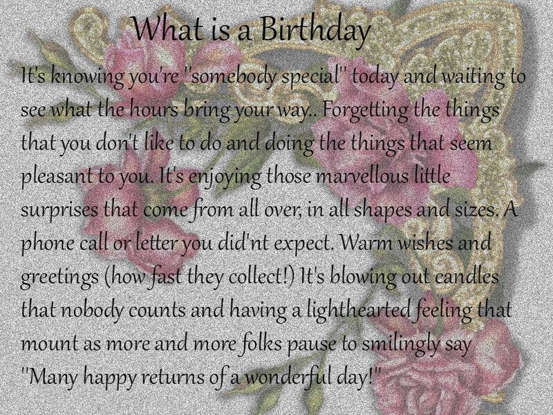 Text on Floral Background — Gray