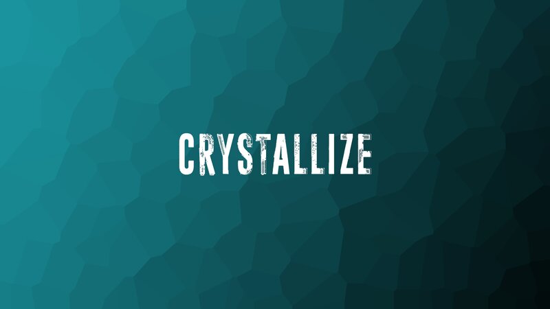 Text on Geometric Background — Teal