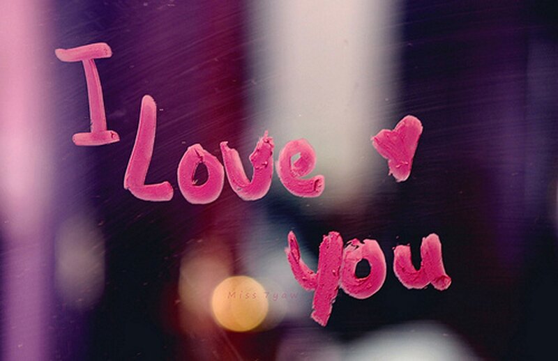 Text on Glass Surface