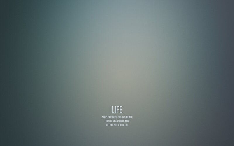 Text on Gradient Background — Gray, Reflective