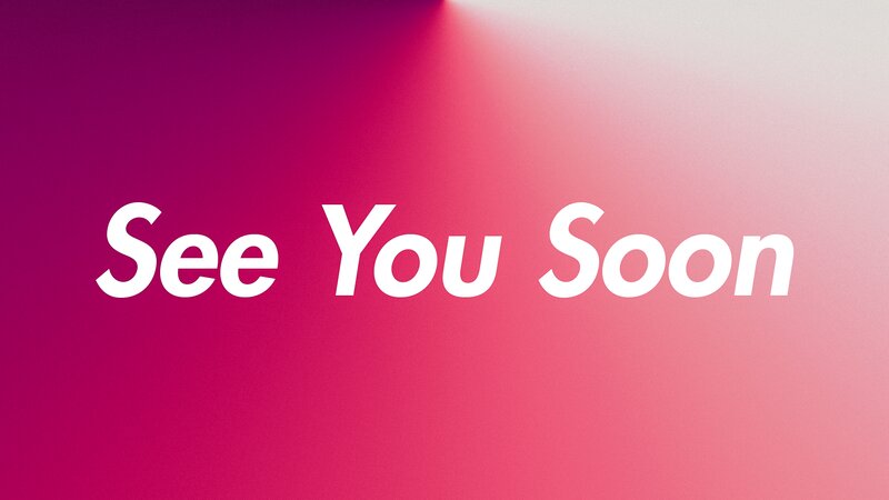 Text on Gradient Background — Magenta