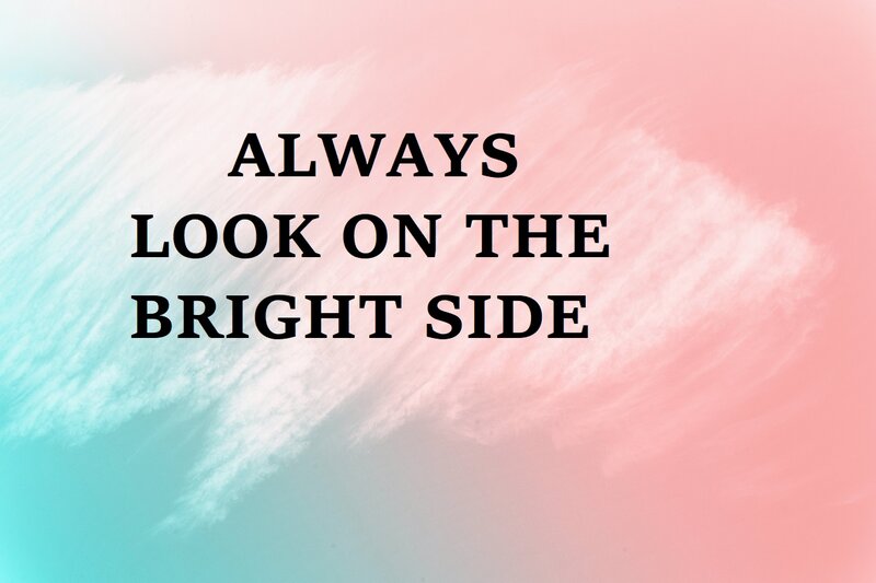 Text on Gradient Background — Pink, Calm, Abstract