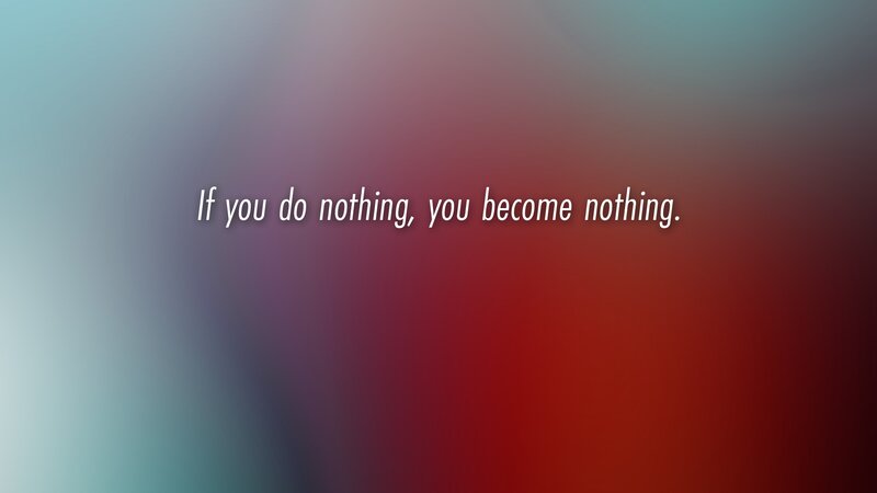 Text on Gradient Background — Red, Thoughtful, Abstract