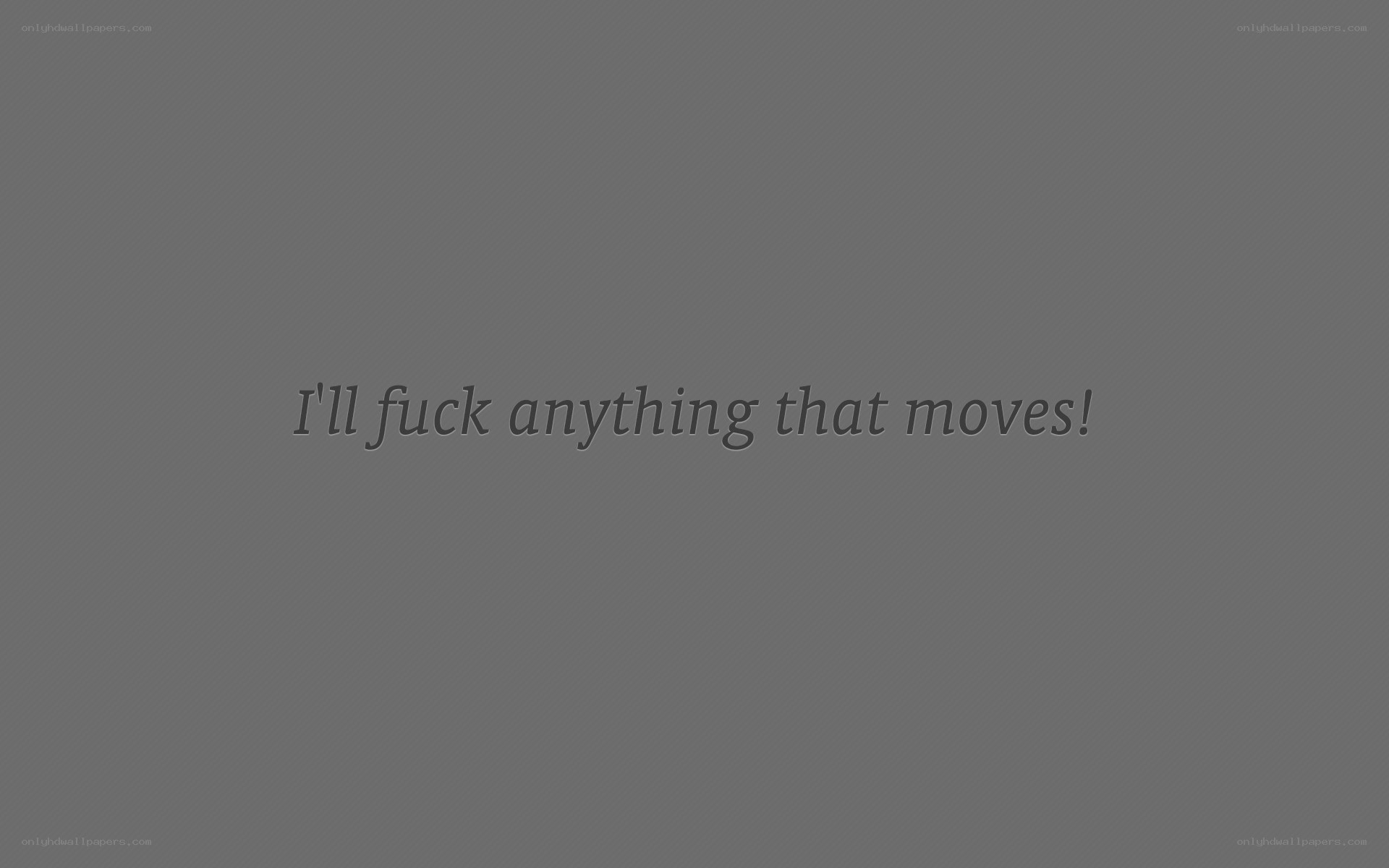 text on gray background