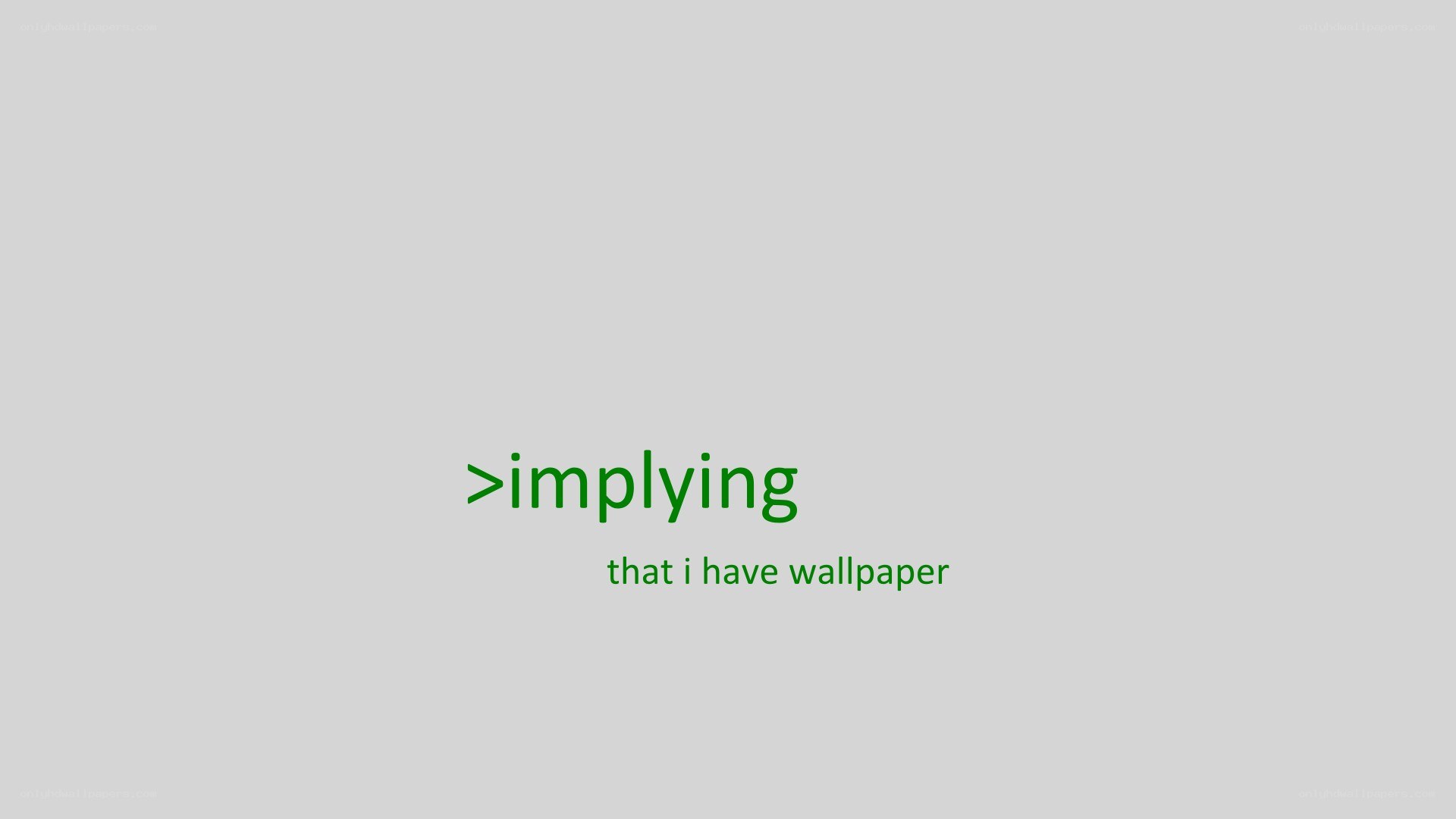 text on gray background