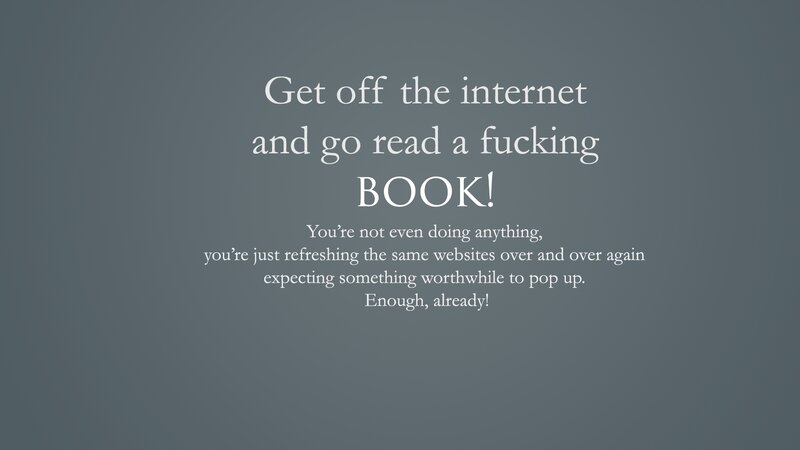 Text on Gray Background — Direct