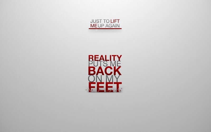 Text on Gray Background — Dramatic, Minimalist