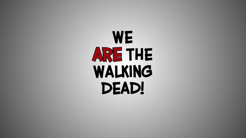 Text on Gray Background — Dramatic