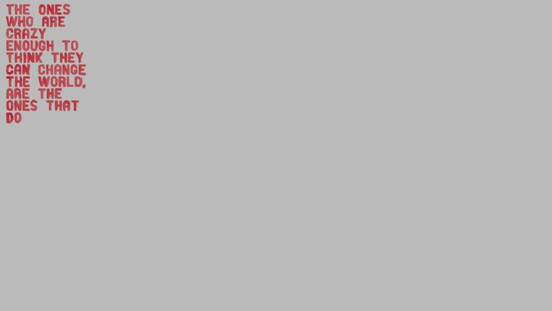 Text on Gray Background — Inspirational