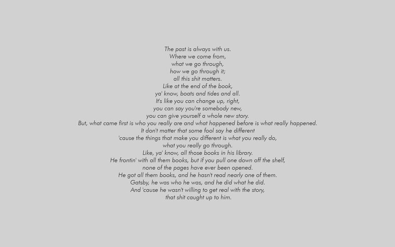 Text on Gray Background — Neutral, Black