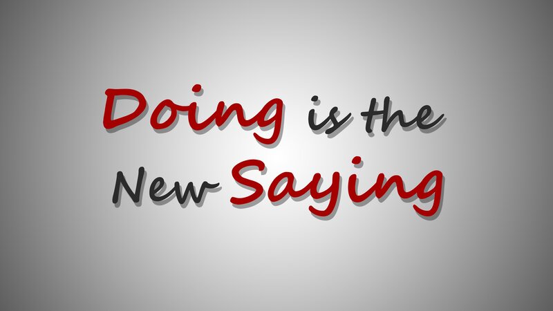 Text on Gray Background — Neutral, Digital Art, Red Text
