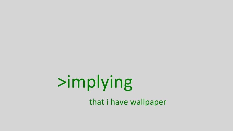 text on gray background